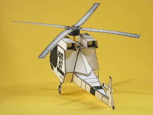 Как сделать вертолет из бумаги своими руками. Оригами вертолет